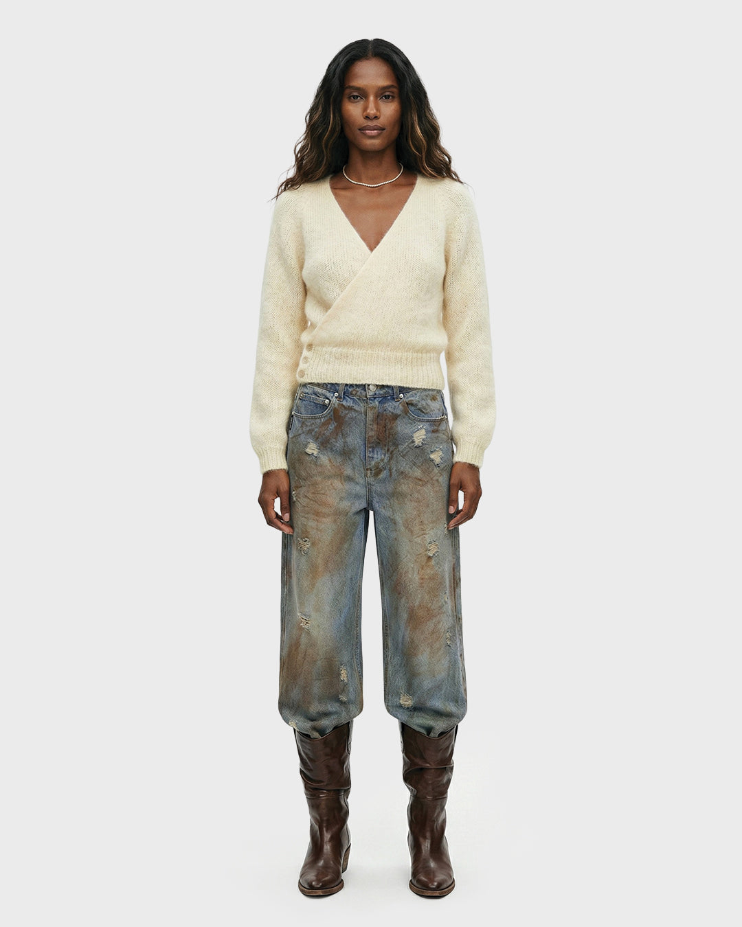 Reve Soft Wrap Knit Cardigan